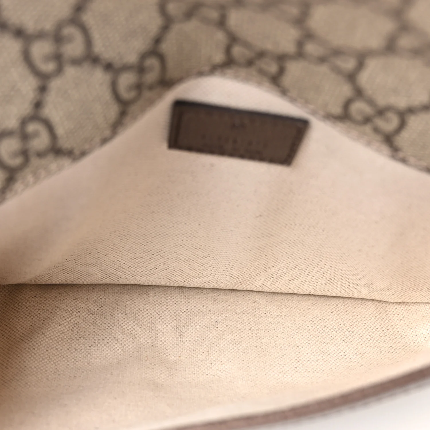 GG Supreme Monogram Neo Vintage Web Belt Bag Brown - Image 5