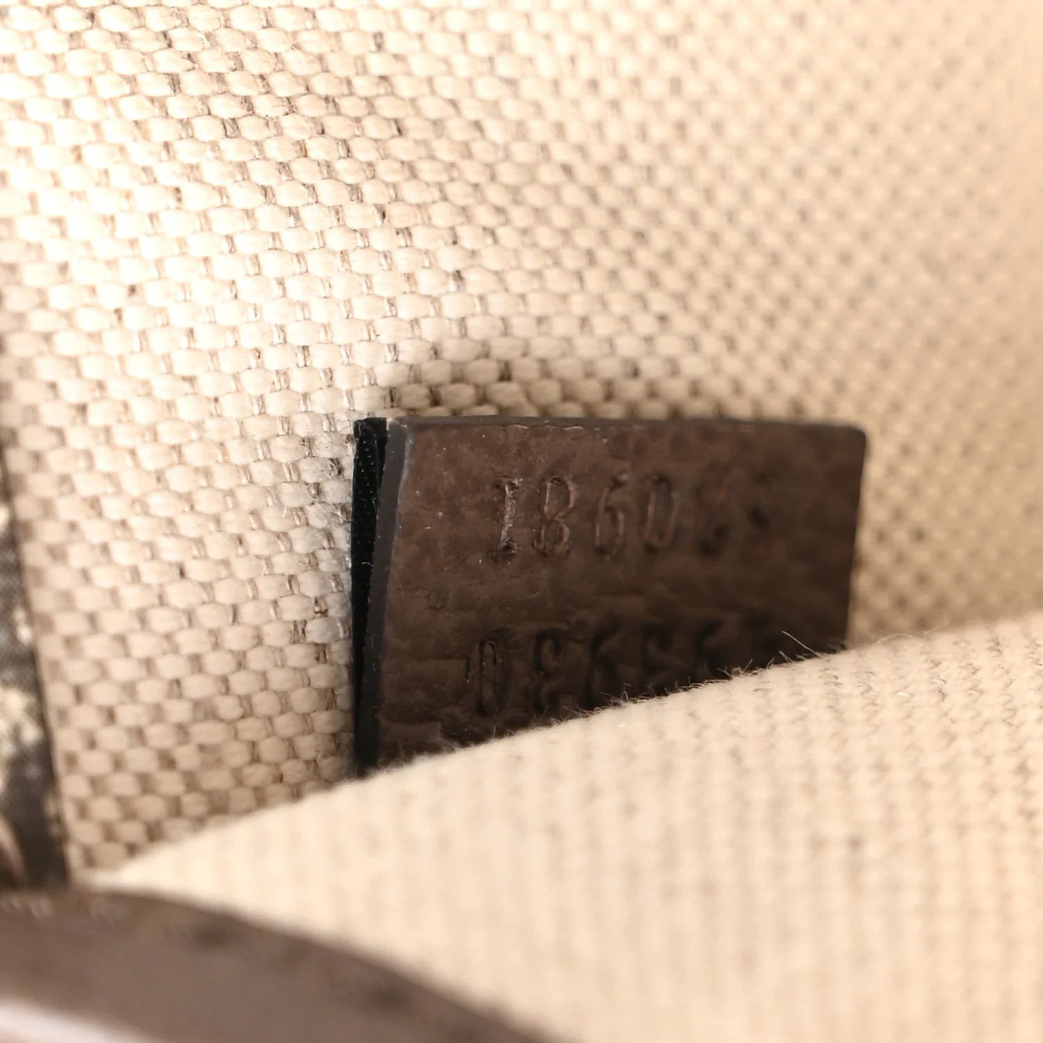 GG Supreme Monogram Neo Vintage Web Belt Bag Brown - Image 7