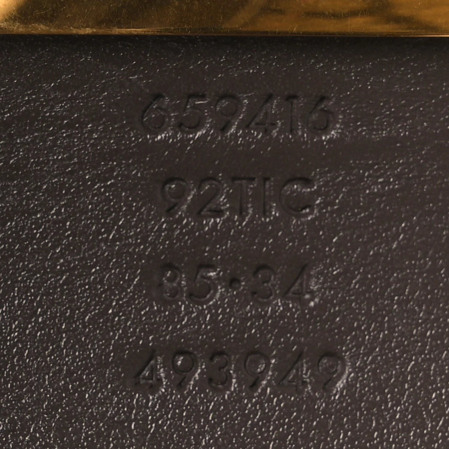 GG Supreme Monogram Plutone Calfskin Double G Reversible 37mm Belt 85 34 Beige Ebony New Acero - Image 8