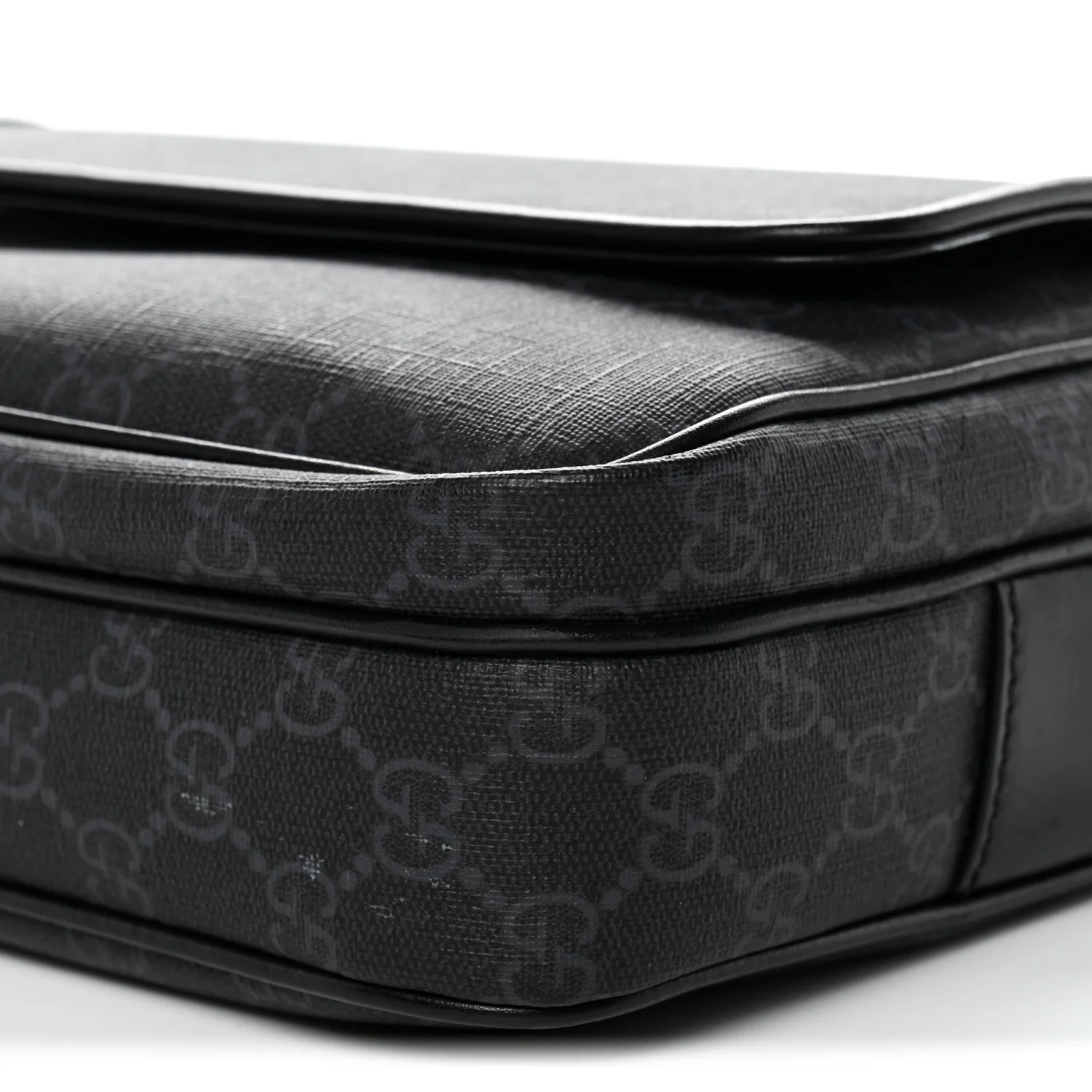 GG Supreme Monogram Small Crossbody Bag Black - Image 10