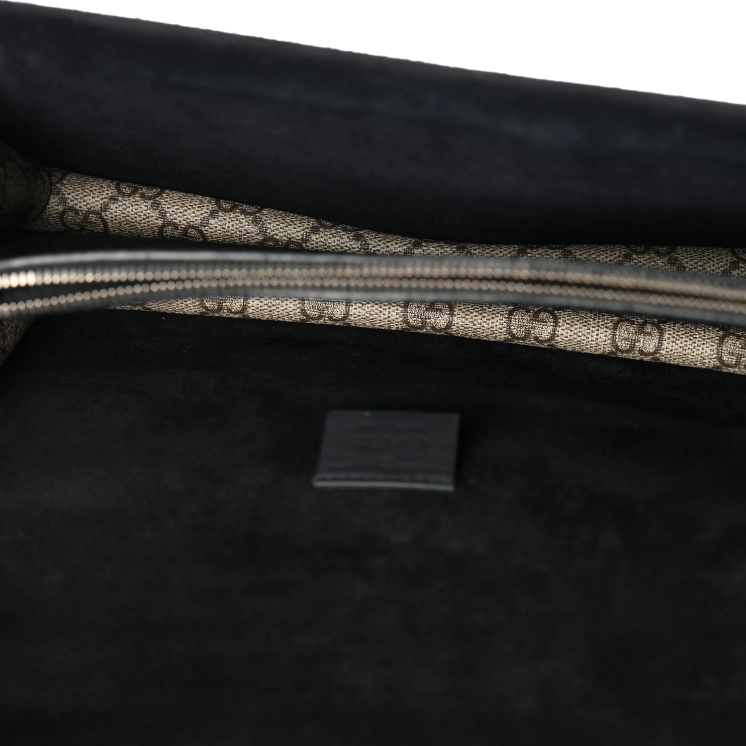 GG Supreme Monogram Small Dionysus Shoulder Bag Black - Image 5