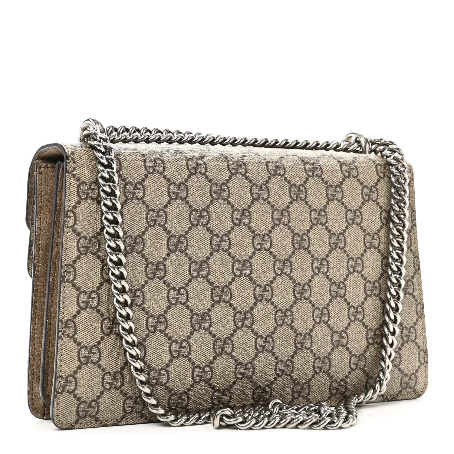 GG Supreme Monogram Small Dionysus Shoulder Bag Taupe - Image 3
