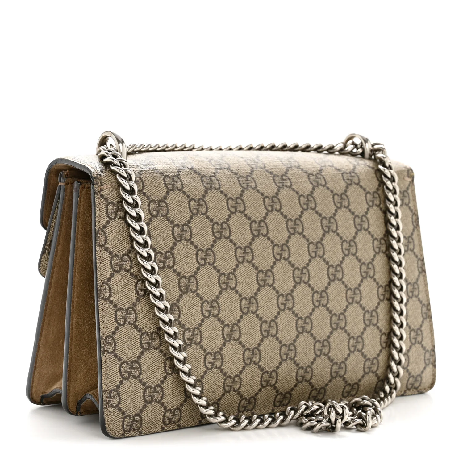 GG Supreme Monogram Small Dionysus Shoulder Bag Taupe - Image 2