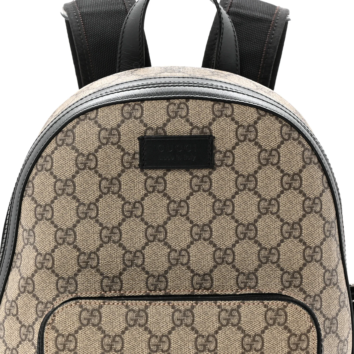 GG Supreme Monogram Small Eden Day Backpack Black - Image 8