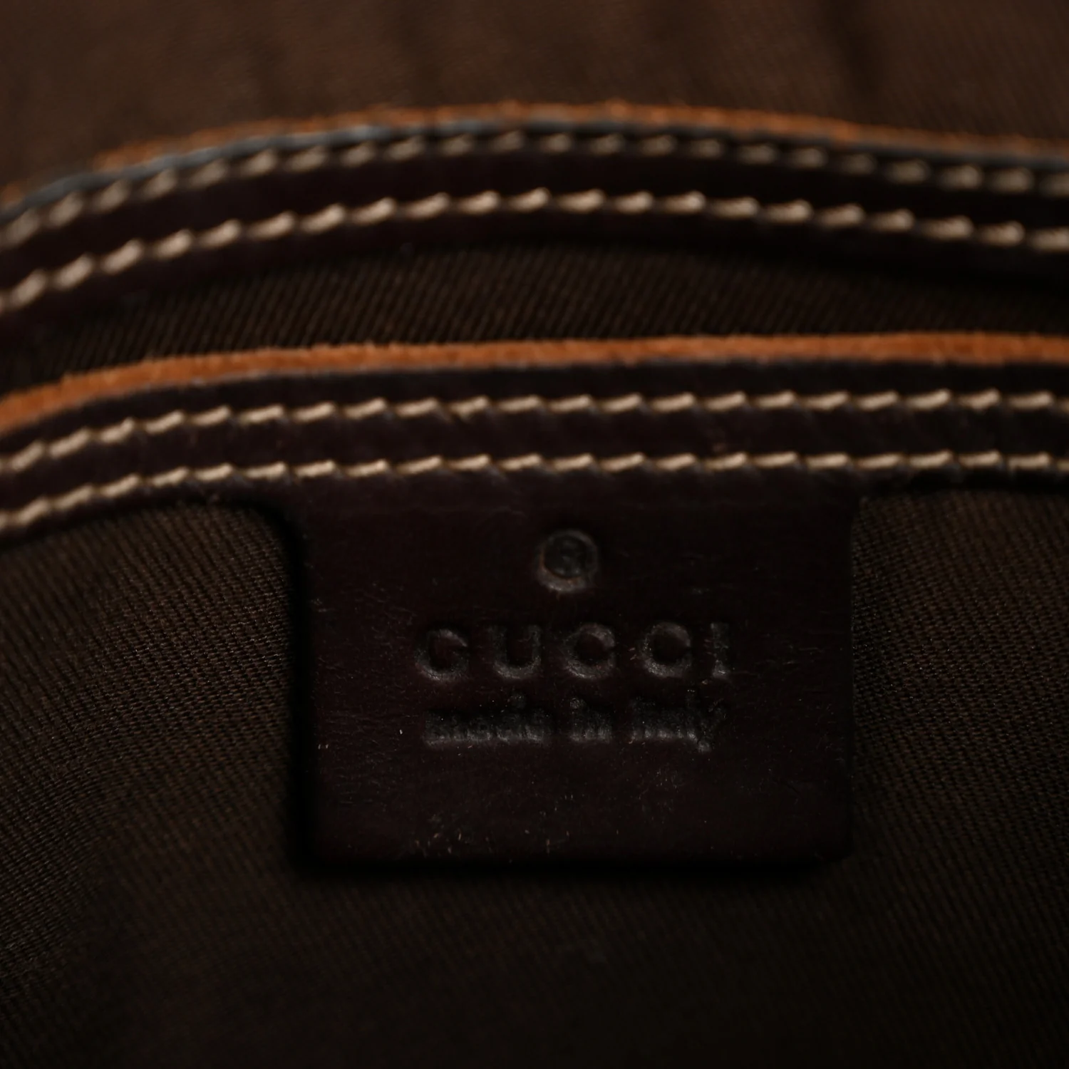 GG Supreme Monogram Small Flat Messenger Bag Dark Brown - Image 6