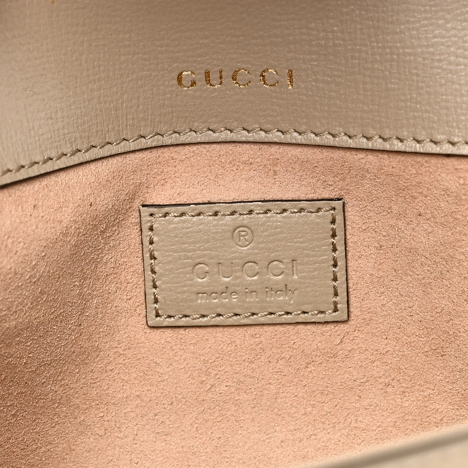 GG Supreme Monogram Small Horsebit 1955 Chain Shoulder Bag Beige Mystic White - Image 6