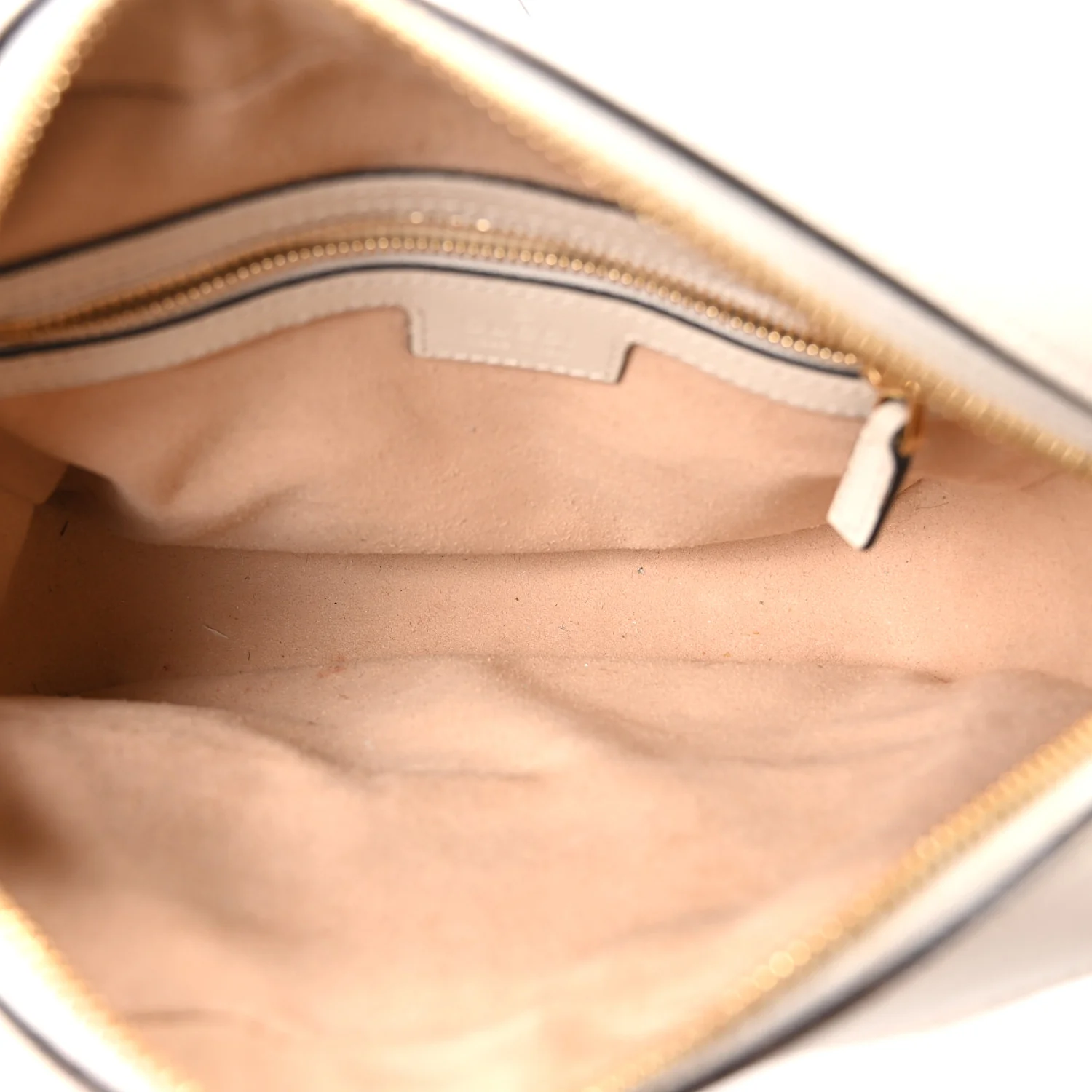 GG Supreme Monogram Small Horsebit 1955 Shoulder Bag Beige Mystic White - Image 5