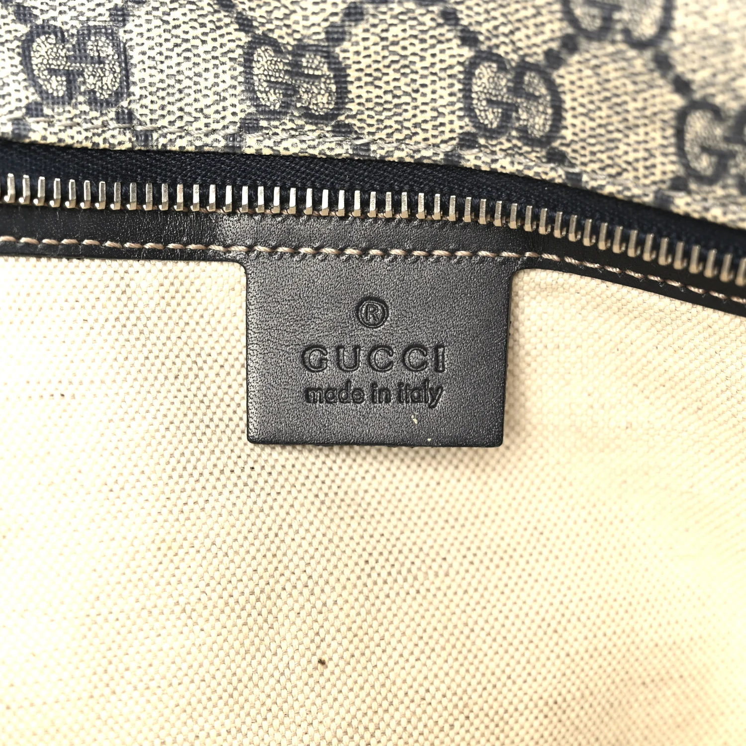 GG Supreme Monogram Small Joy Tote Navy - Image 6