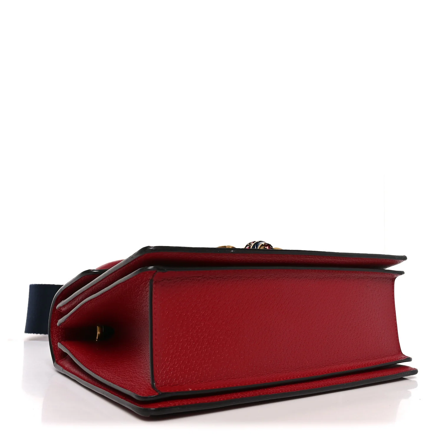 GG Supreme Monogram Small Queen Margaret Top Handle Bag Red - Image 3