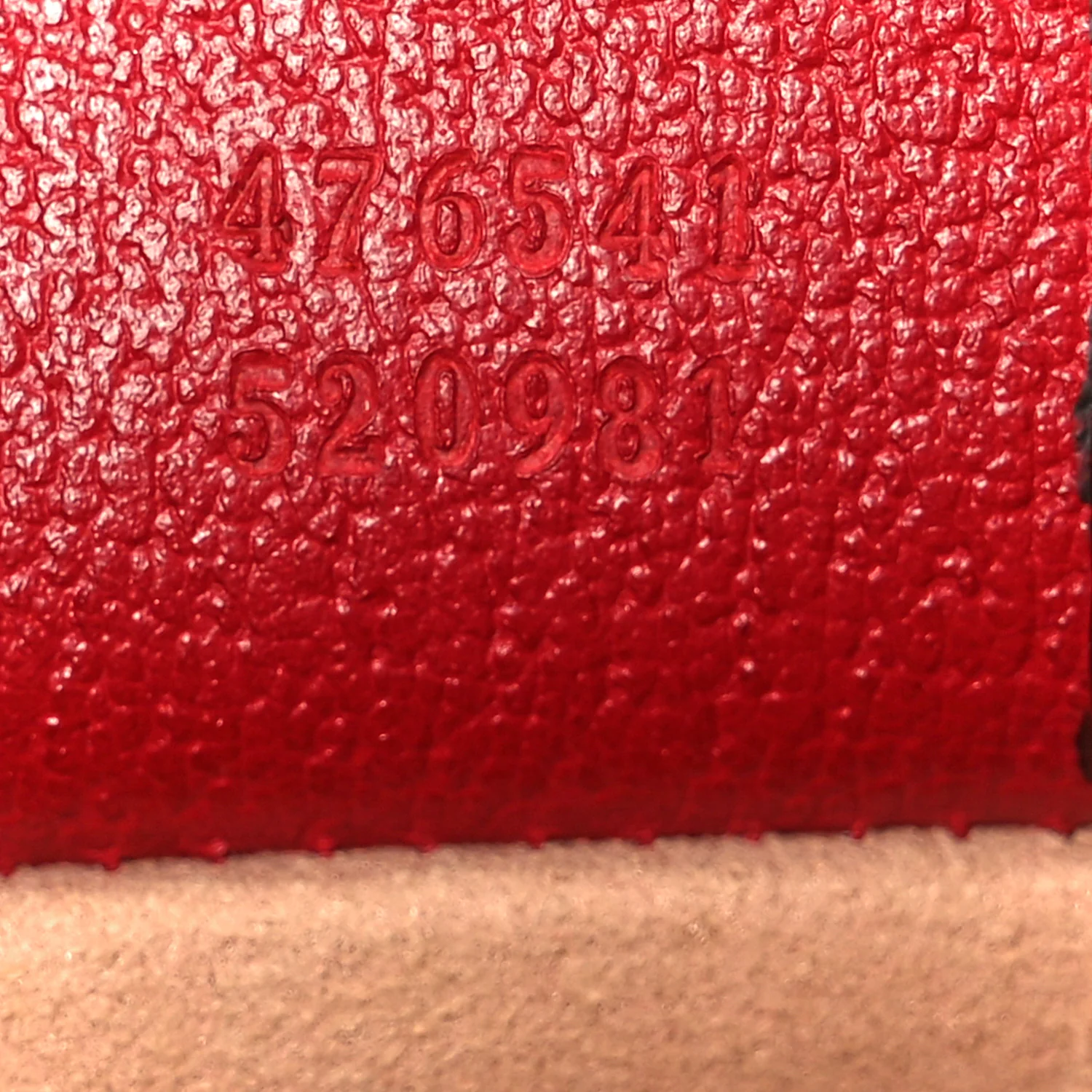 GG Supreme Monogram Small Queen Margaret Top Handle Bag Red - Image 7