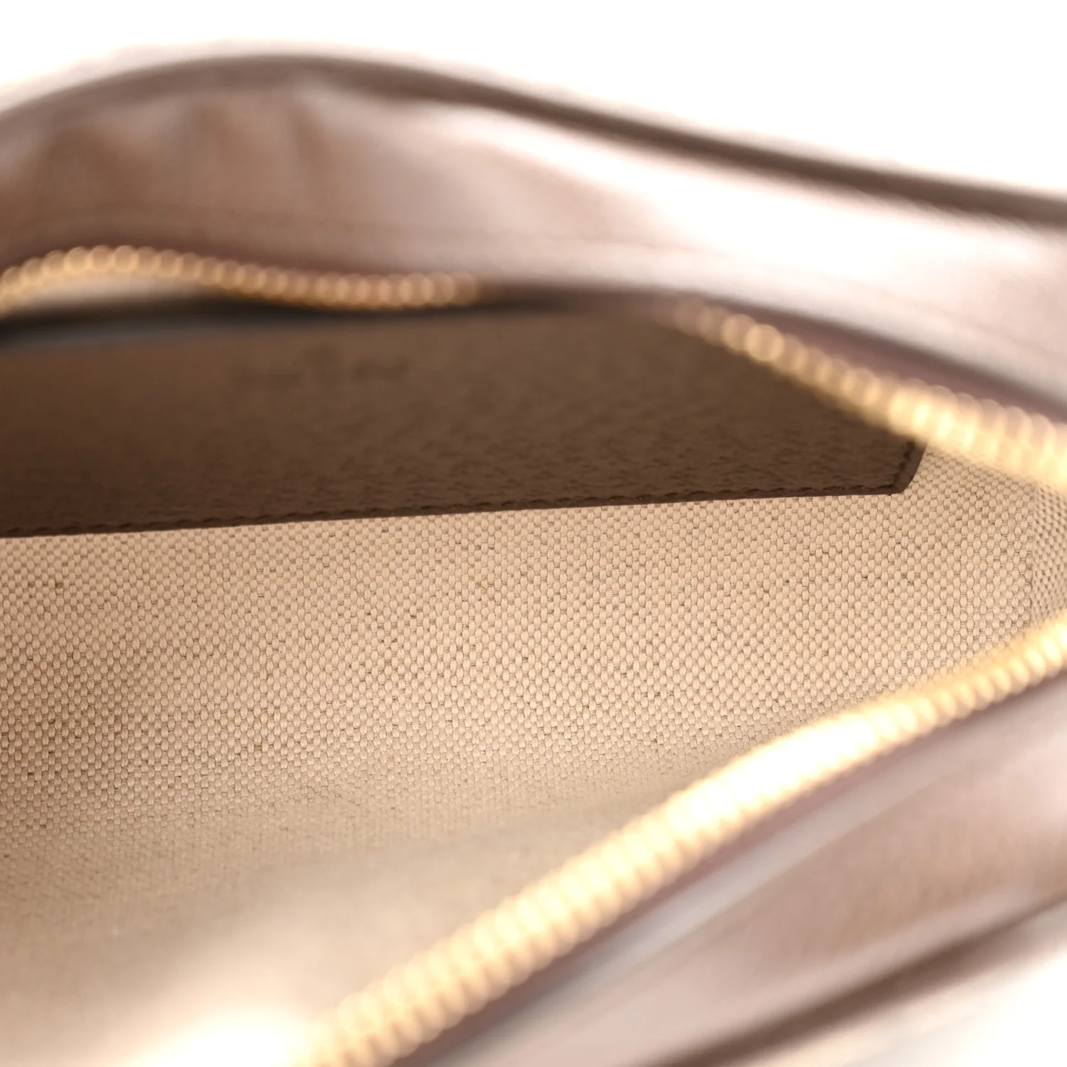 GG Supreme Monogram Textured Calfskin Super Mini Ophidia Shoulder Bag Beige Ebony New Acero - Image 5