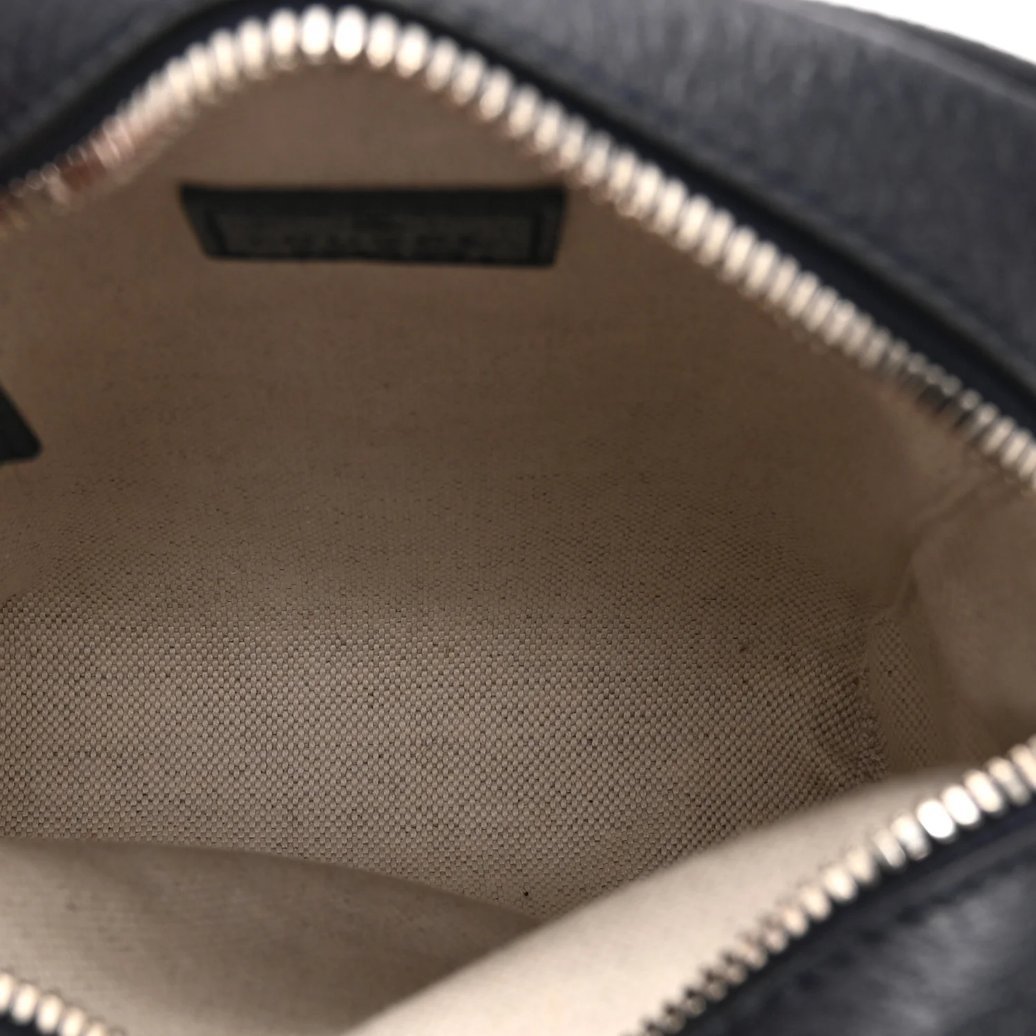GG Supreme Monogram Textured Calfskin Web Mini Ophidia Messenger Beige Blue - Image 5