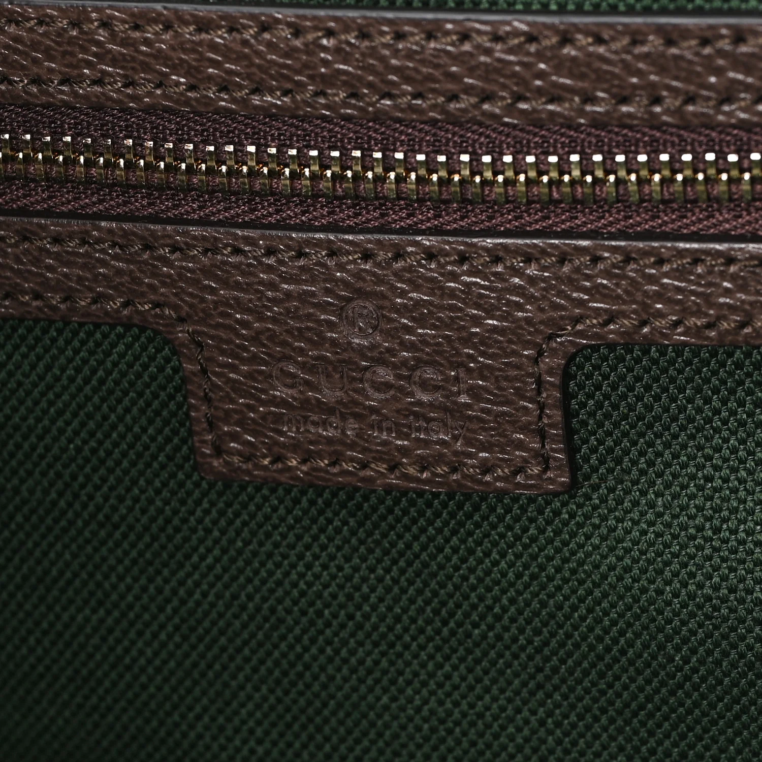 GG Supreme Monogram Textured Calfskin Web Small Ophidia Shoulder Tote Bag Beige Ebony New Acero - Image 6
