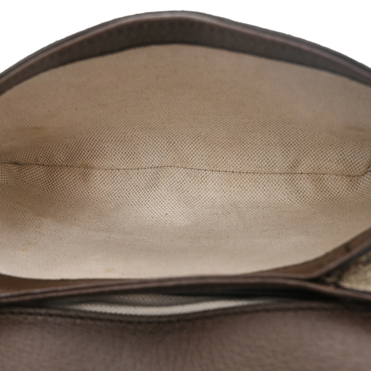 GG Supreme Monogram Textured Dollar Calfskin Mini Blondie Chain Shoulder Flap Bag Beige Ebony New Acero - Image 5