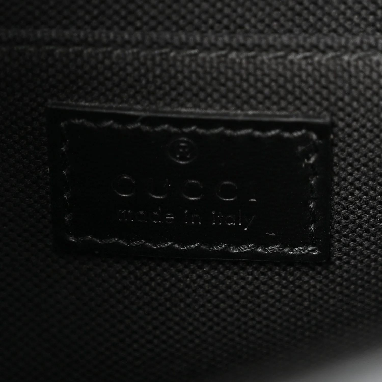GG Supreme Monogram Textured Dollar Calfskin Retro Interlocking G Flap Messenger Bag Black - Image 6