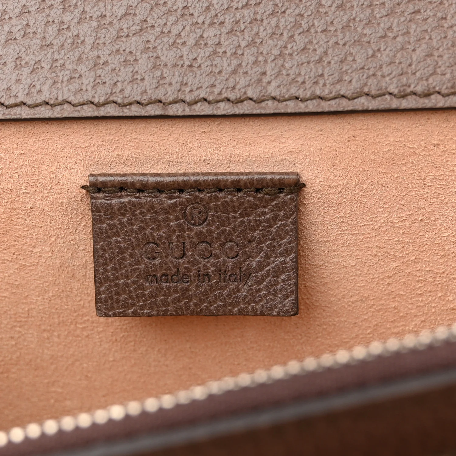 GG Supreme Monogram Textured Dollar Calfskin Top Handle Dionysus Shoulder Bag Beige Ebony New Acero - Image 6