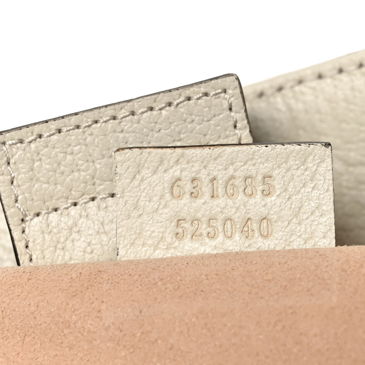 GG Supreme Monogram Textured Dollar Calfskin Web Medium Ophidia Shopping Tote Beige Ebony Mystic White - Image 7