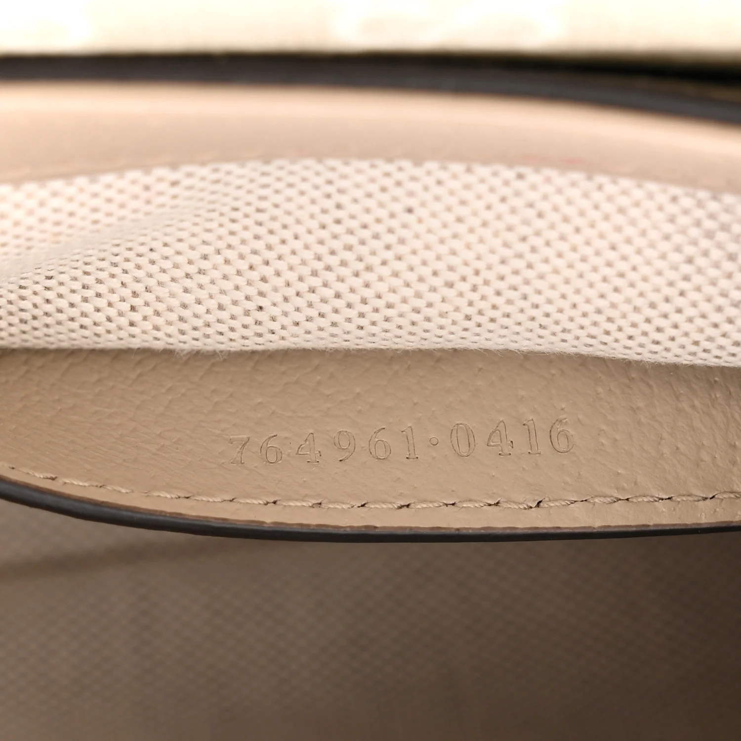 GG Supreme Monogram Textured Dollar Calfskin Web Mini Ophidia Envelope Shoulder Bag Beige Mystic White Oatmeal - Image 7