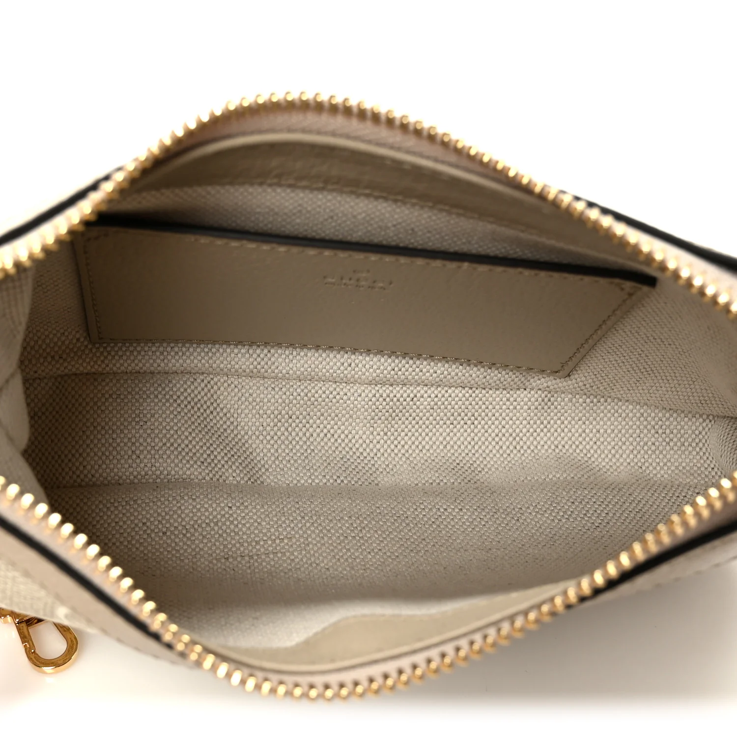 GG Supreme Monogram Textured Dollar Calfskin Web Mini Ophidia GG Handbag Beige Mystic White Oatmeal - Image 5