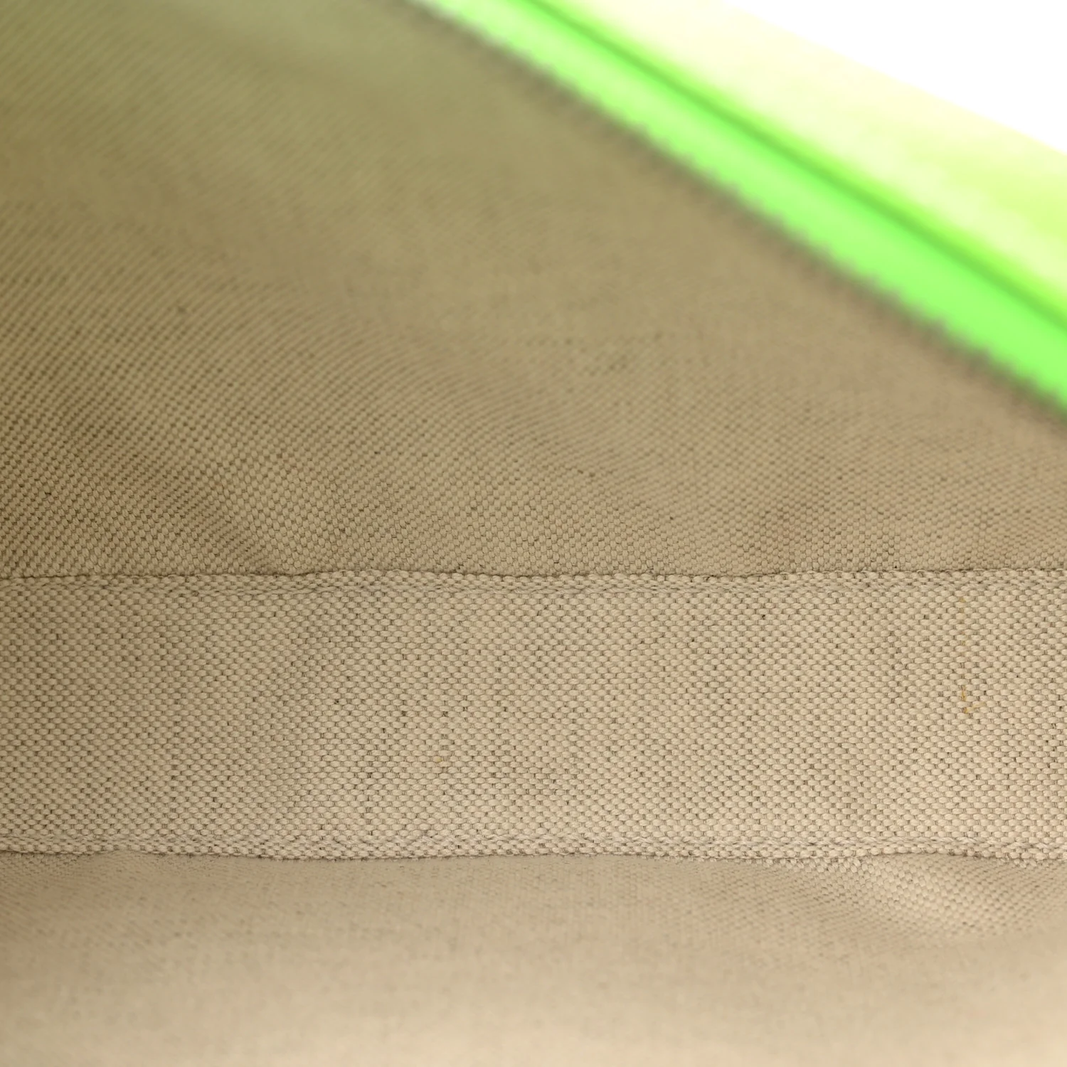 GG Supreme Monogram Textured Dollar Calfskin Web Ophidia Wristlet Shoulder Bag Beige Ebony Green - Image 5