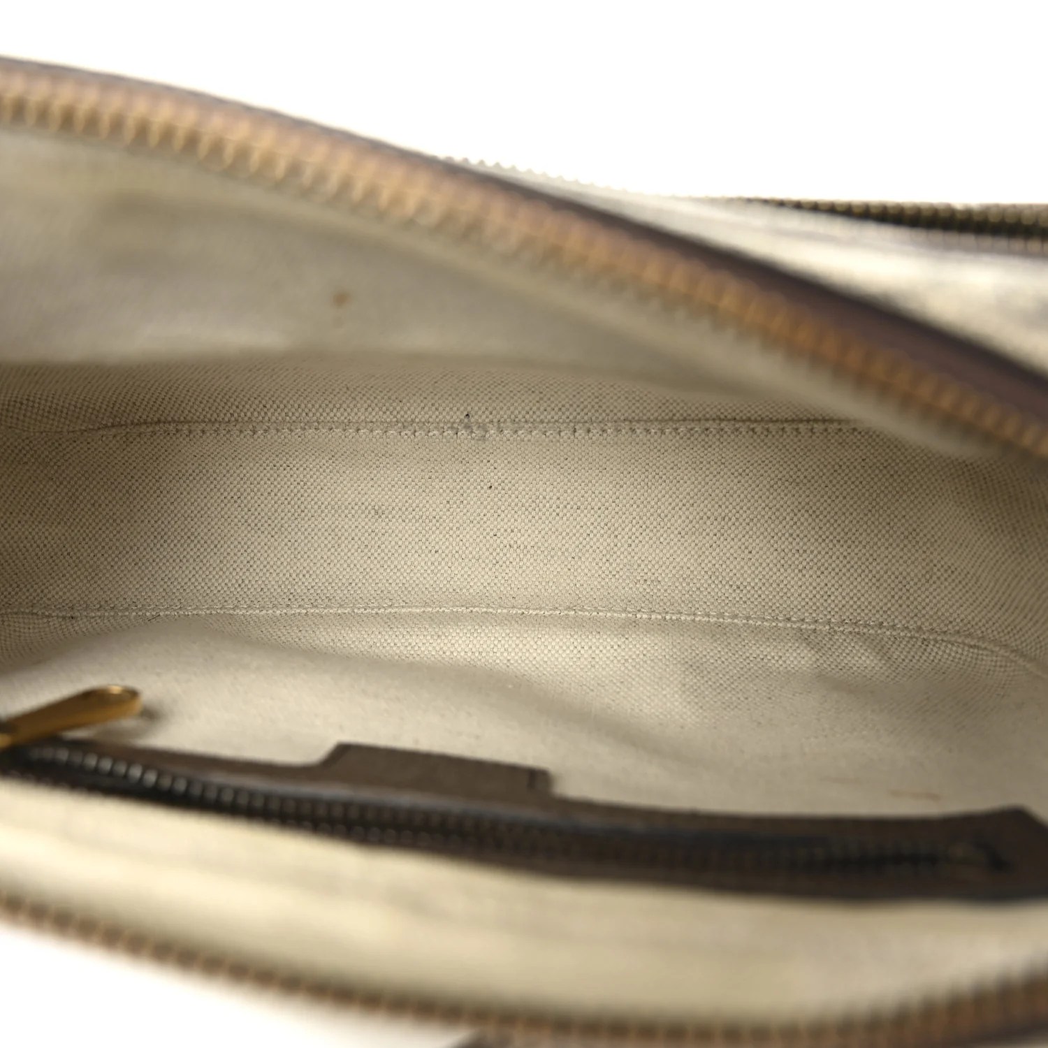 GG Supreme Monogram Textured Dollar Calfskin Web Small Ophidia Convertible Shoulder Bag Beige Ebony New Acero - Image 5