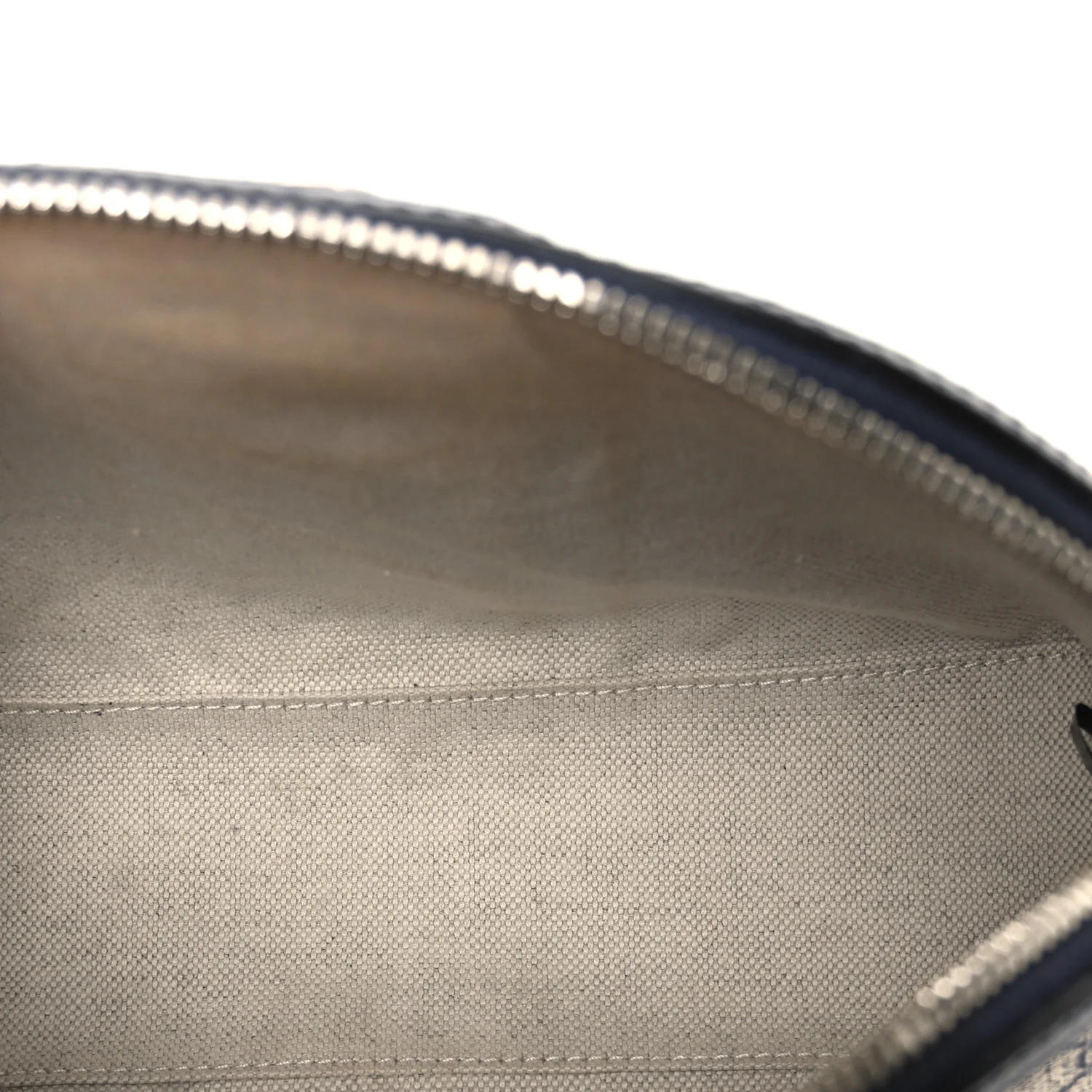 GG Supreme Monogram Textured Dollar Calfskin Web Small Ophidia Dome Shoulder Bag Beige Blue - Image 5