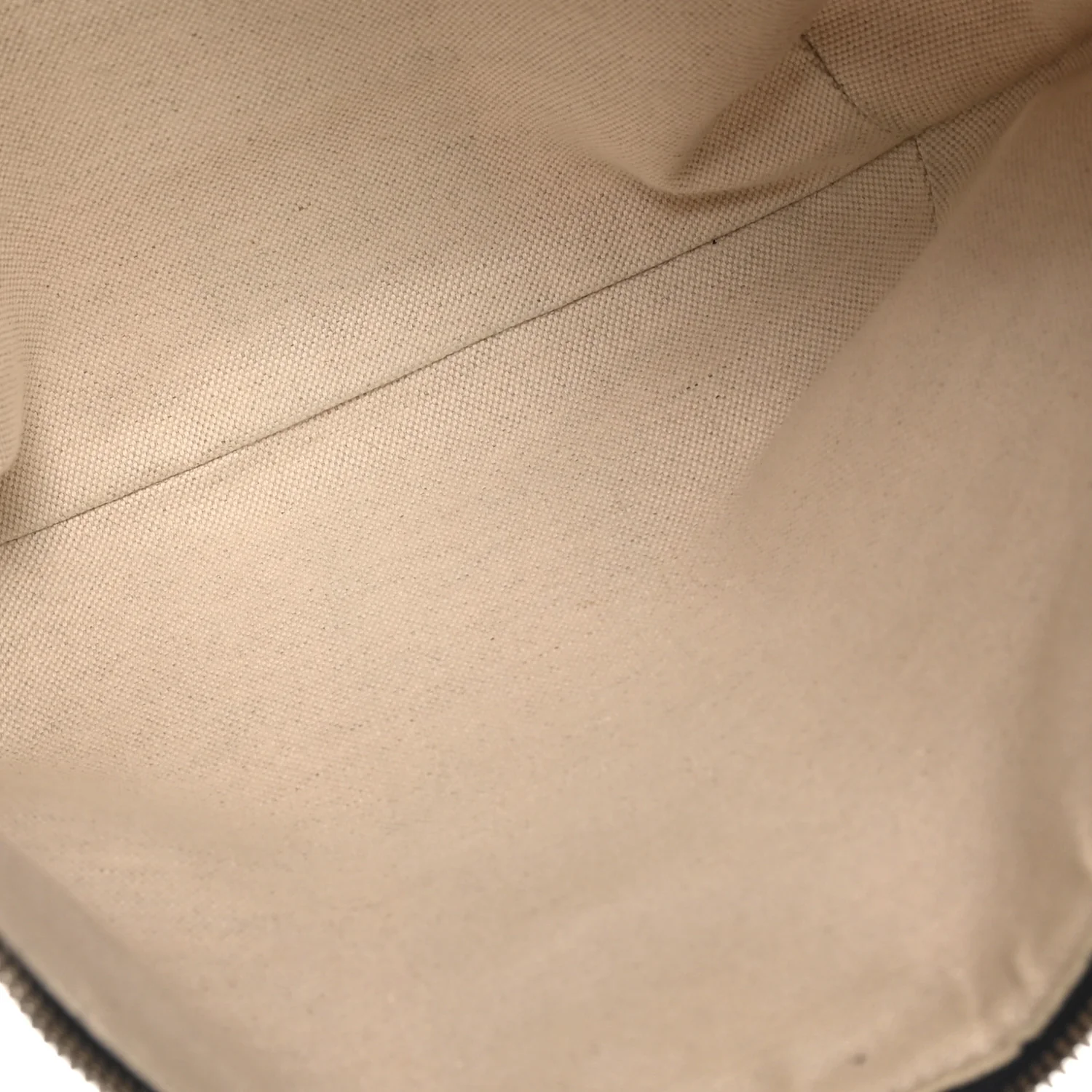 GG Supreme Monogram Textured Dollar Calfskin Web Small Ophidia Half Moon Hobo Beige Blue - Image 5