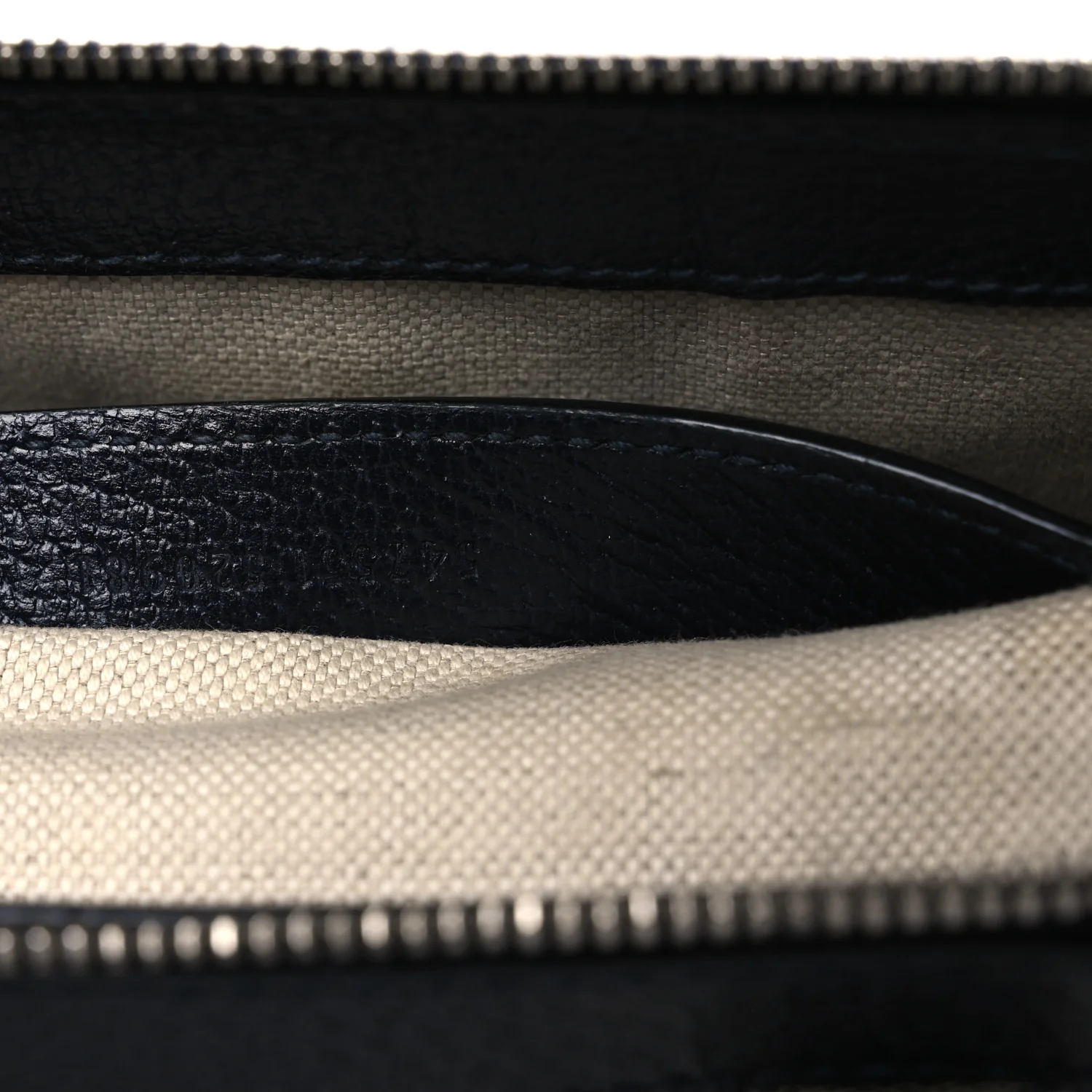 GG Supreme Monogram Textured Dollar Calfskin Web Small Ophidia Tote Bag Beige Blue - Image 7