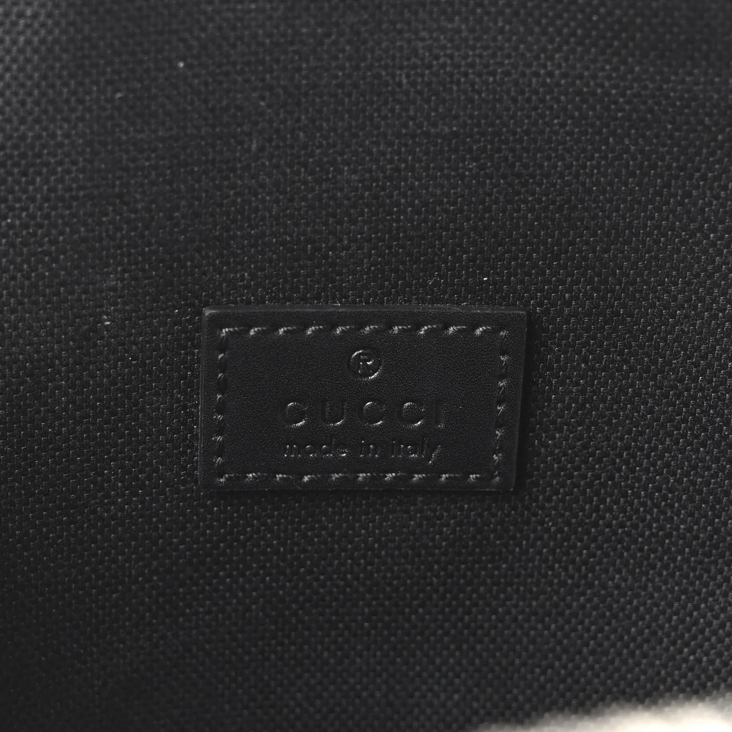 GG Supreme Monogram Web Belt Bag Black Grey - Image 5