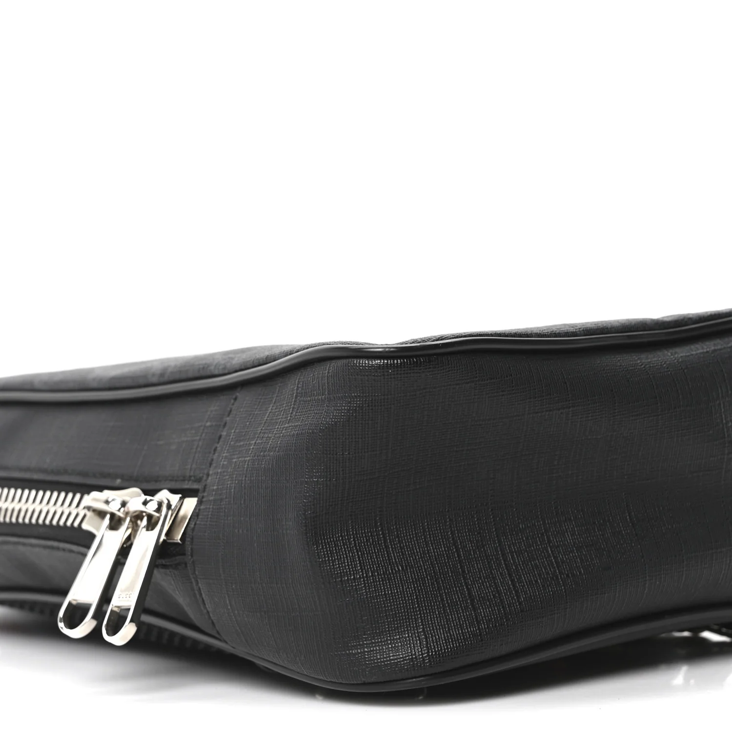 GG Supreme Monogram Web Belt Bag Black Grey - Image 7