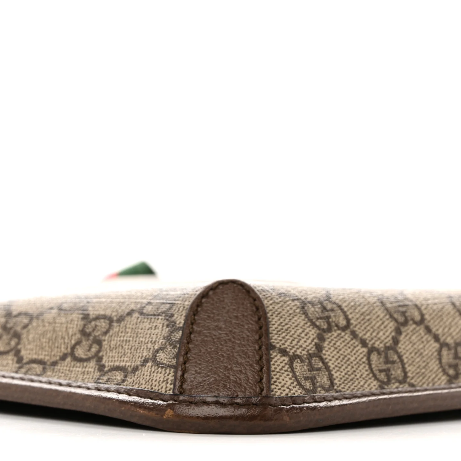 GG Supreme Monogram Web Medium Neo Vintage Flap Messenger Bag Beige New Acero - Image 9