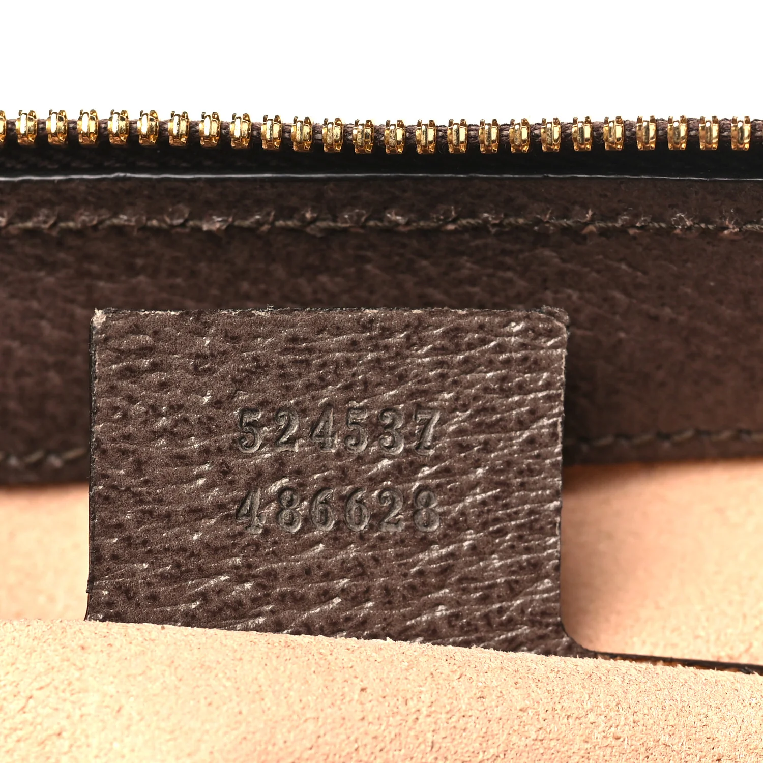 GG Supreme Monogram Web Medium Ophidia Tote Bag Brown - Image 7