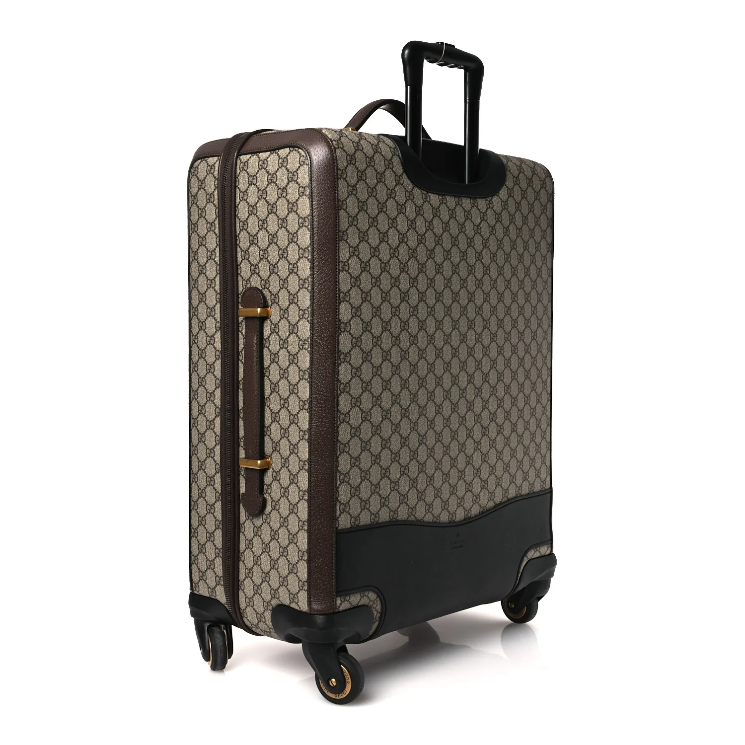 GG Supreme Monogram Web Medium Savoy Trolley Beige Ebony - Image 2