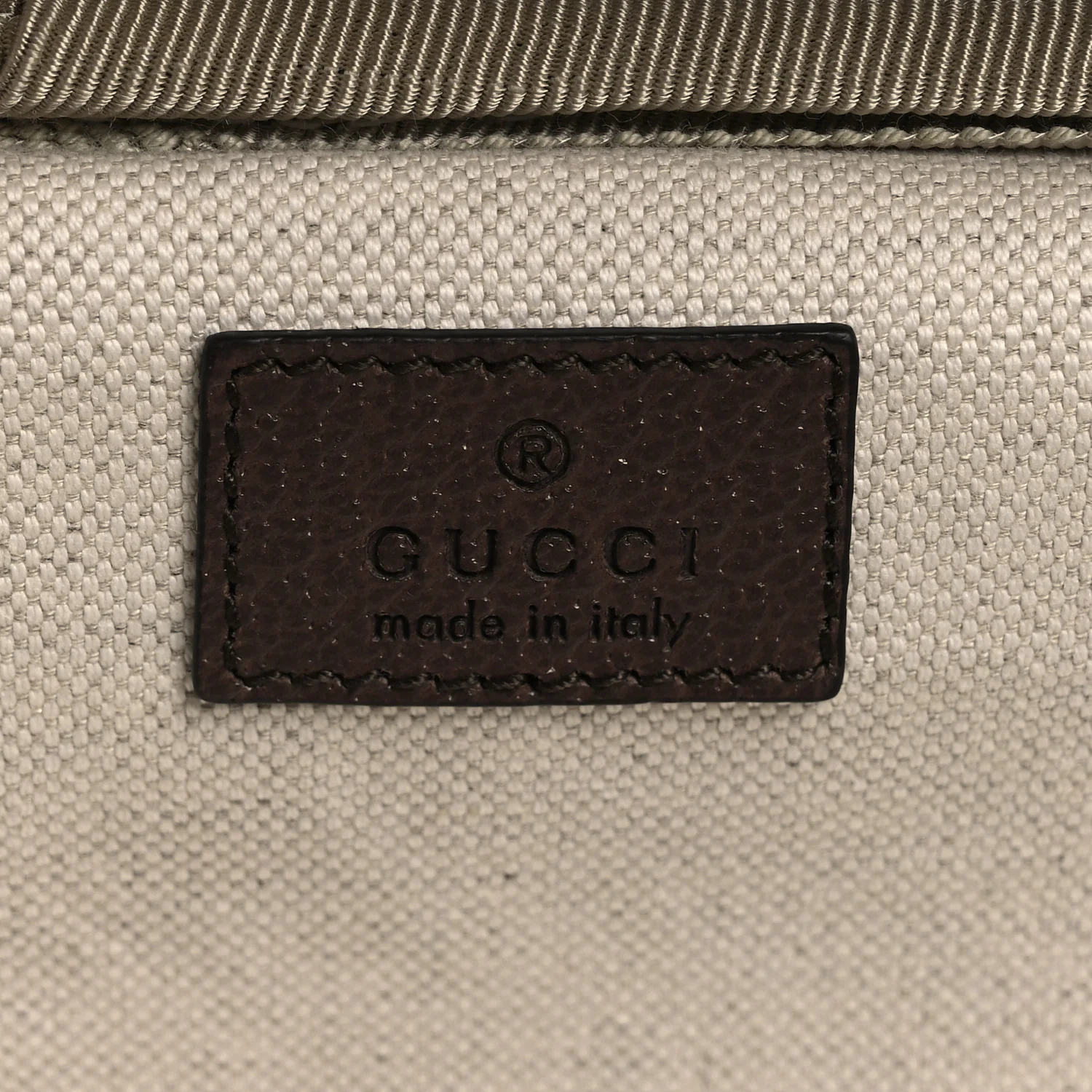 GG Supreme Monogram Web Medium Savoy Trolley Beige Ebony - Image 5