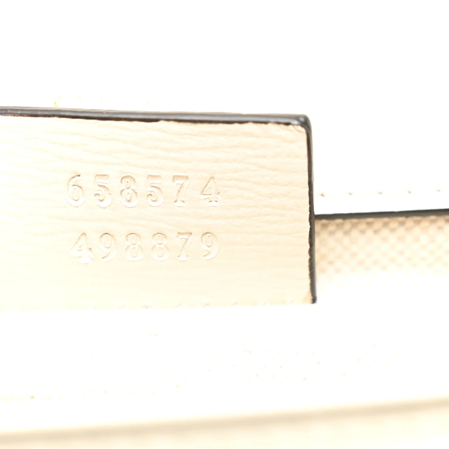 GG Supreme Monogram Web Mini Horsebit 1955 Shoulder Bag Beige Mystic White - Image 7
