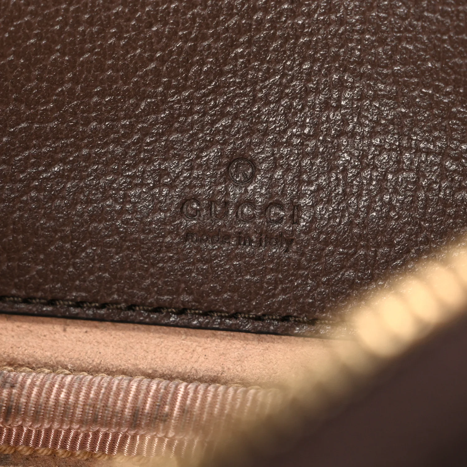 GG Supreme Monogram Web Mini Ophidia GG Bag Brown - Image 6