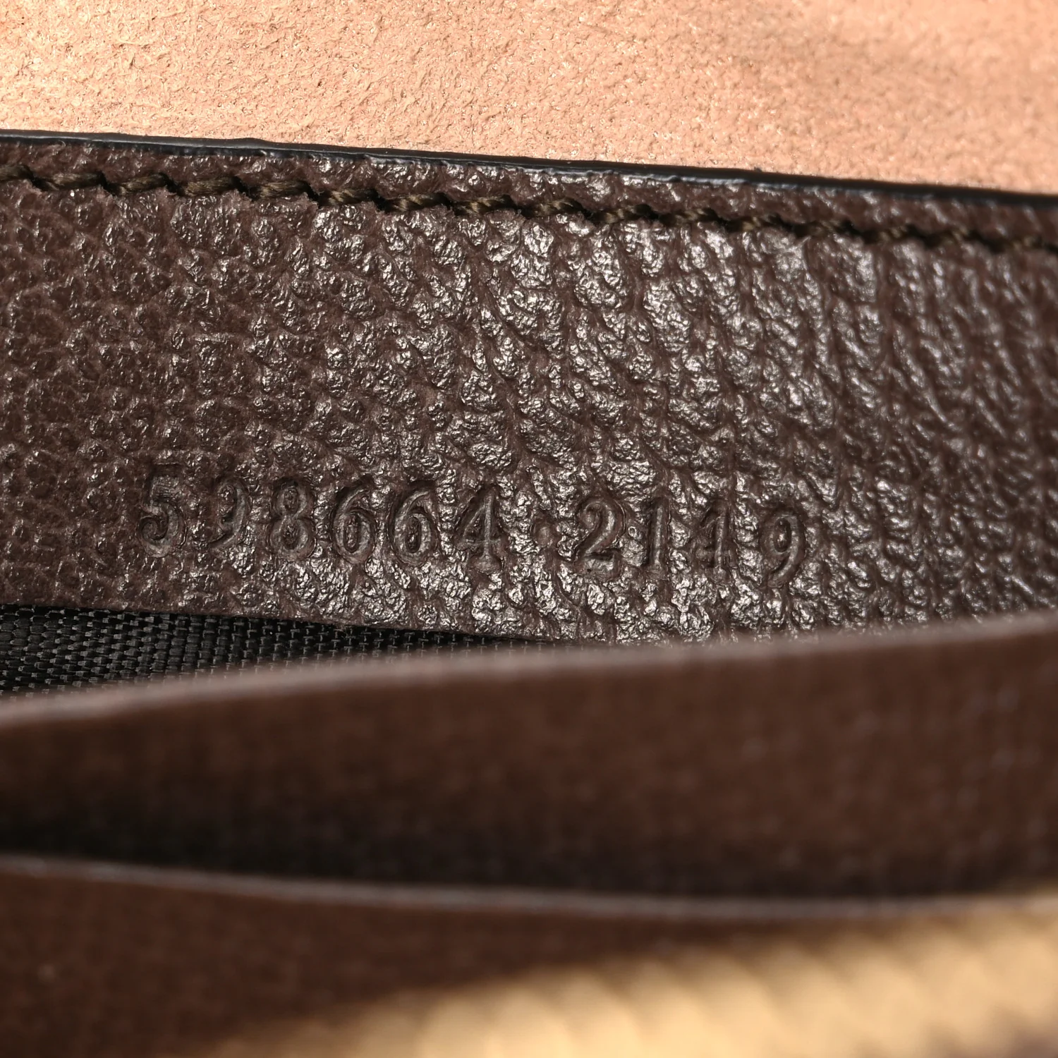 GG Supreme Monogram Web Mini Ophidia GG Bag Brown - Image 7