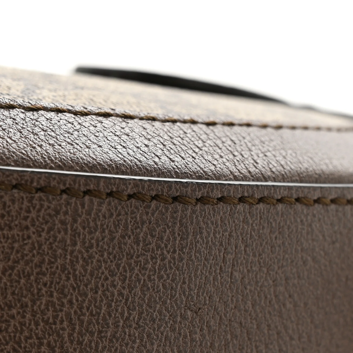 GG Supreme Monogram Web Mini Ophidia Round Shoulder Bag Brown - Image 12