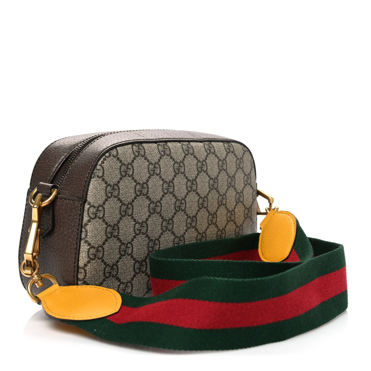 GG Supreme Monogram Web Neo Vintage Shoulder Bag Beige New Acero Crop - Image 3