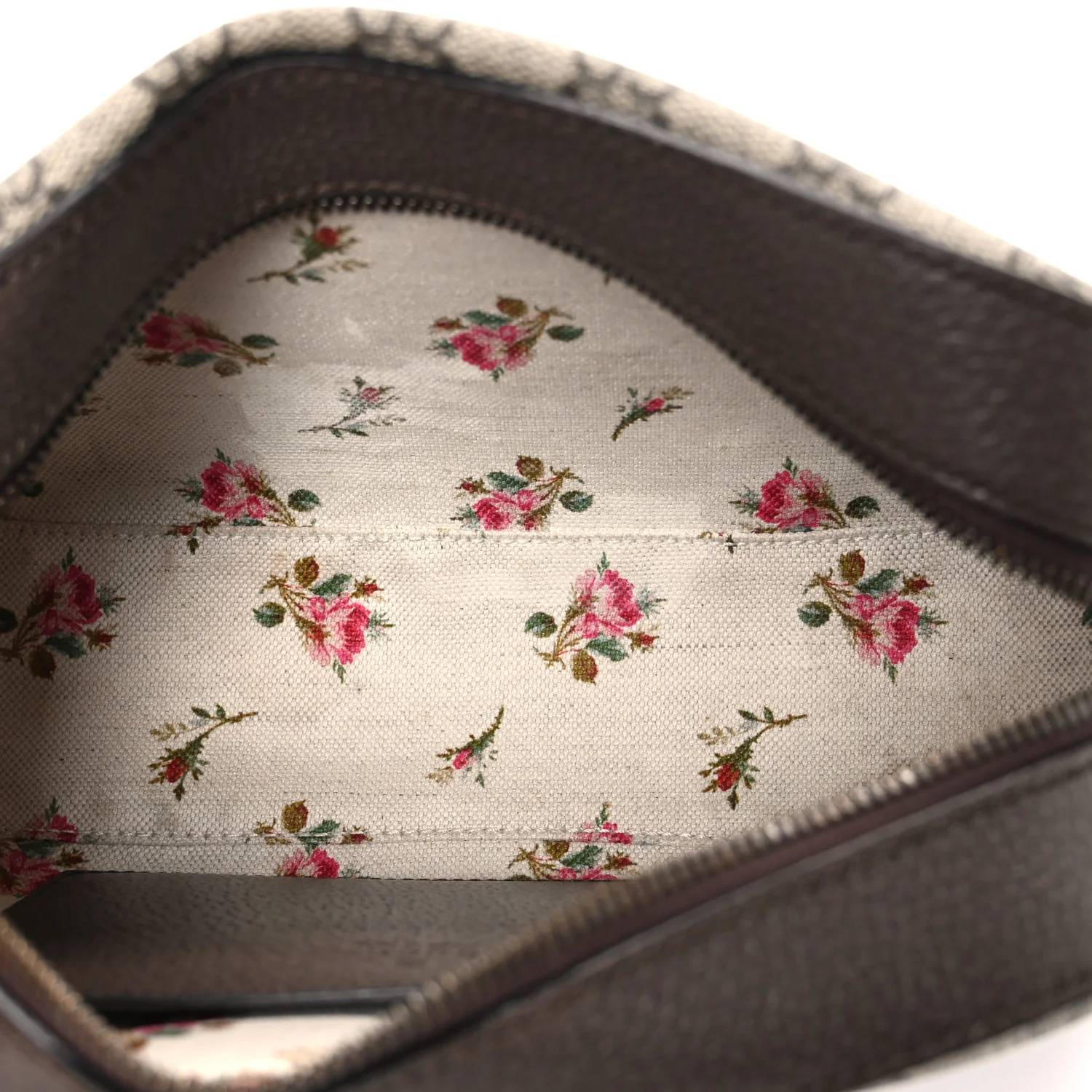 GG Supreme Monogram Web Neo Vintage Shoulder Bag Beige New Acero Crop - Image 4