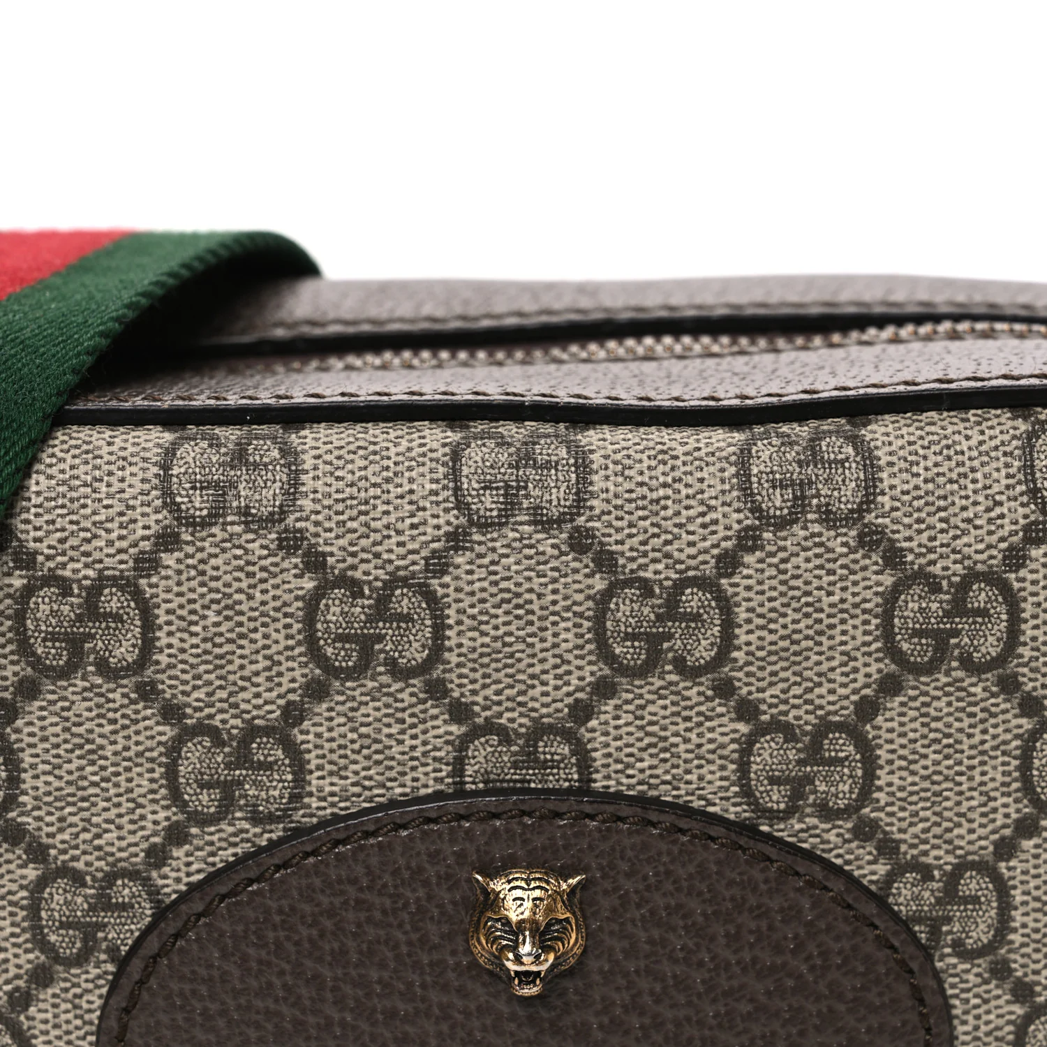 GG Supreme Monogram Web Neo Vintage Shoulder Bag Beige New Acero Crop - Image 7