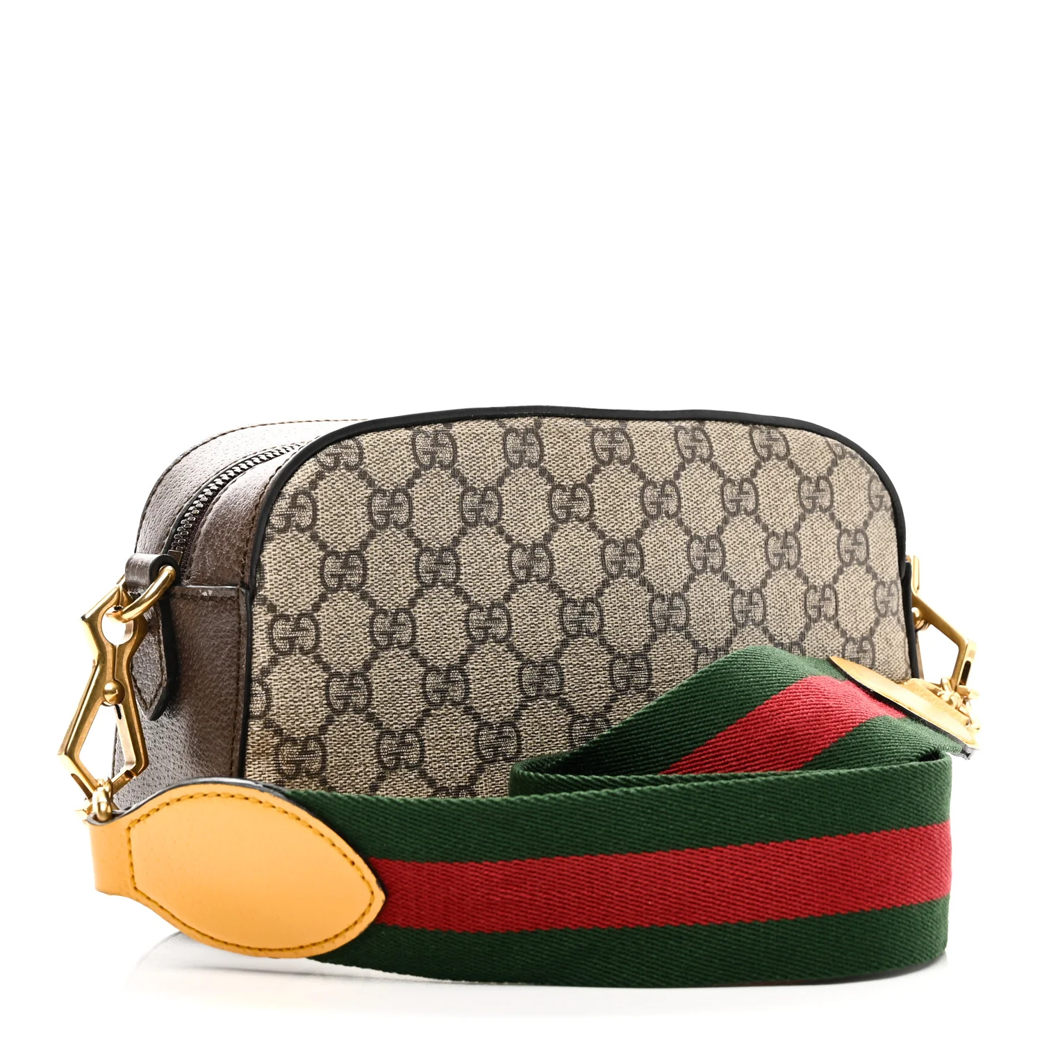 GG Supreme Monogram Web Neo Vintage Shoulder Bag Beige New Acero Crop - Image 3