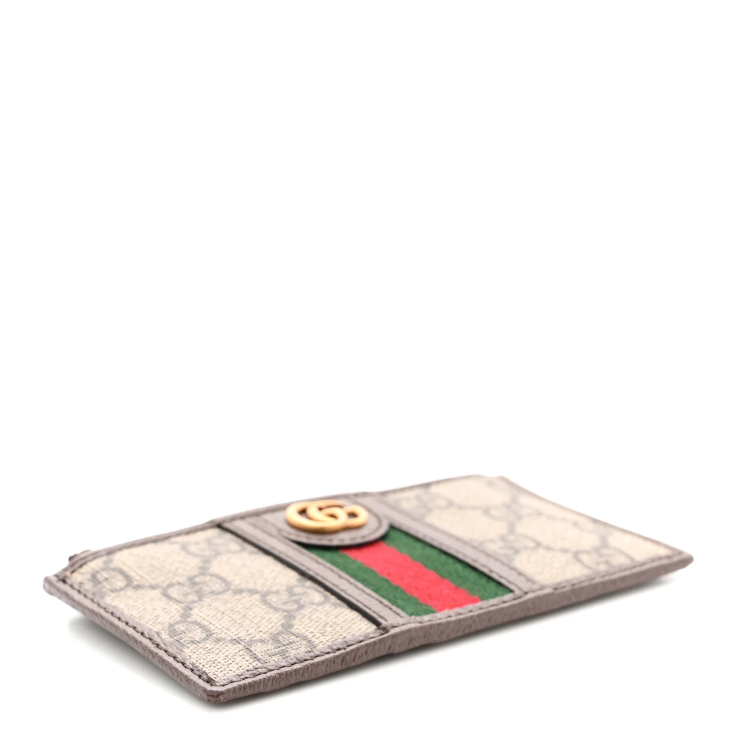 GG Supreme Monogram Web Ophidia Coin Case Brown - Image 4