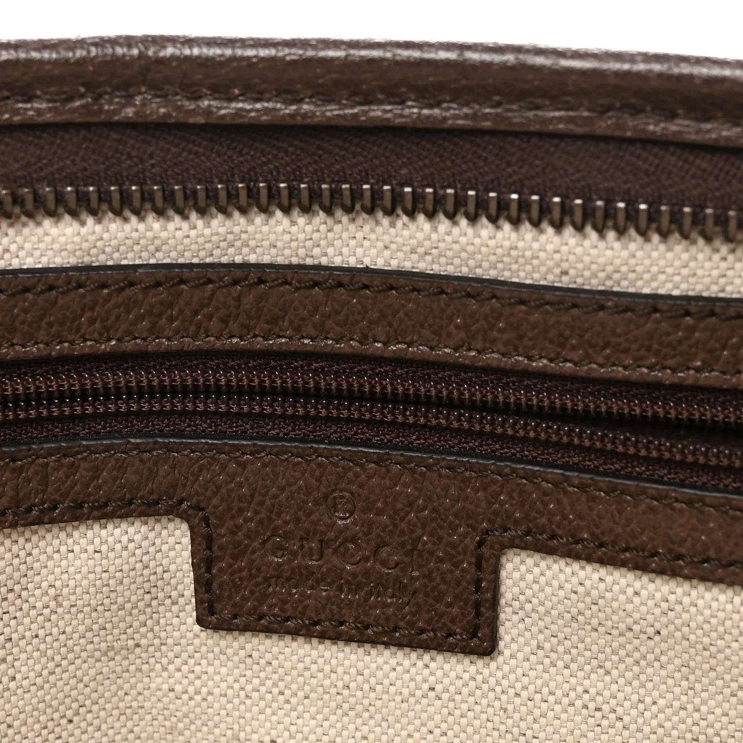 GG Supreme Monogram Web Ophidia GG Toiletry Case Beige New Acero - Image 6