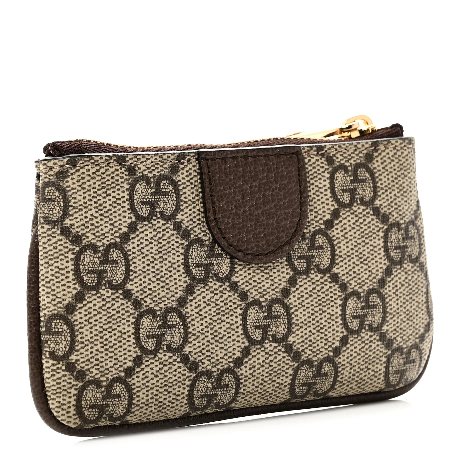 GG Supreme Monogram Web Ophidia Key Case Beige New Acero - Image 3