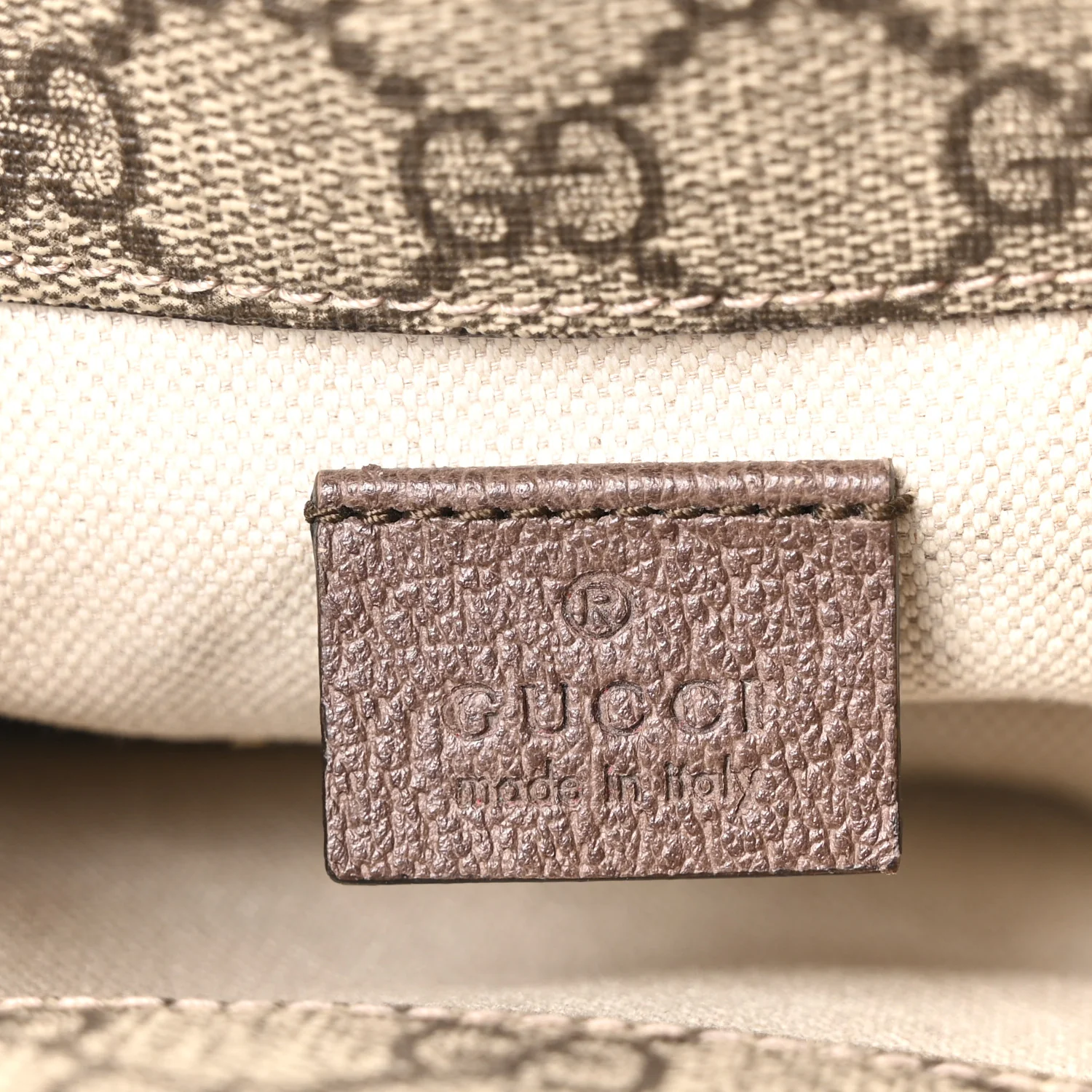 GG Supreme Monogram Web Small Neo Vintage Double Flap Messenger Bag Beige New Acero - Image 6
