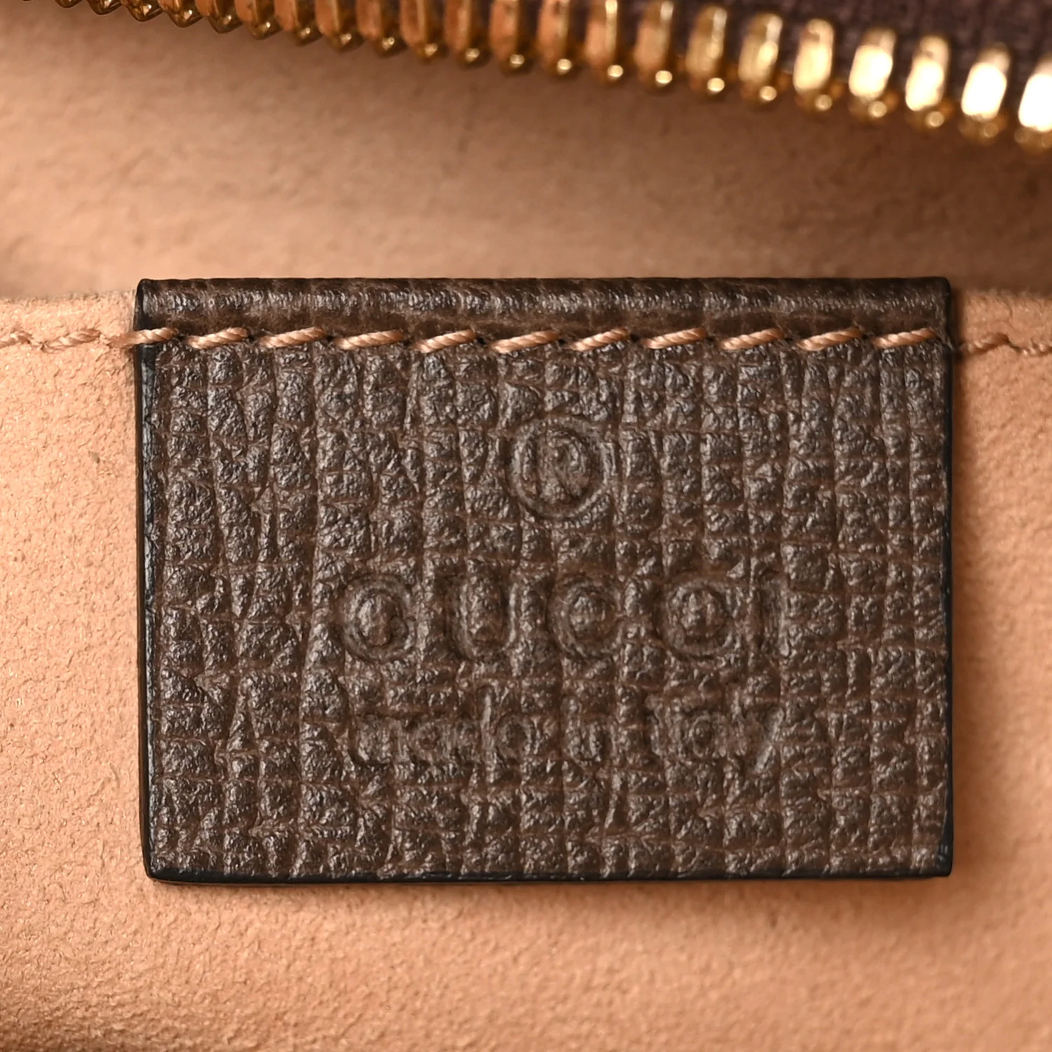 GG Supreme Monogram Web Small Ophidia Belt Bag 85 34 Dark Brown - Image 10