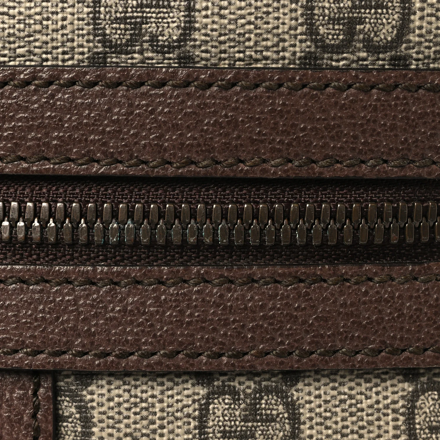 GG Supreme Monogram Web Small Ophidia Messenger Bag Brown - Image 11