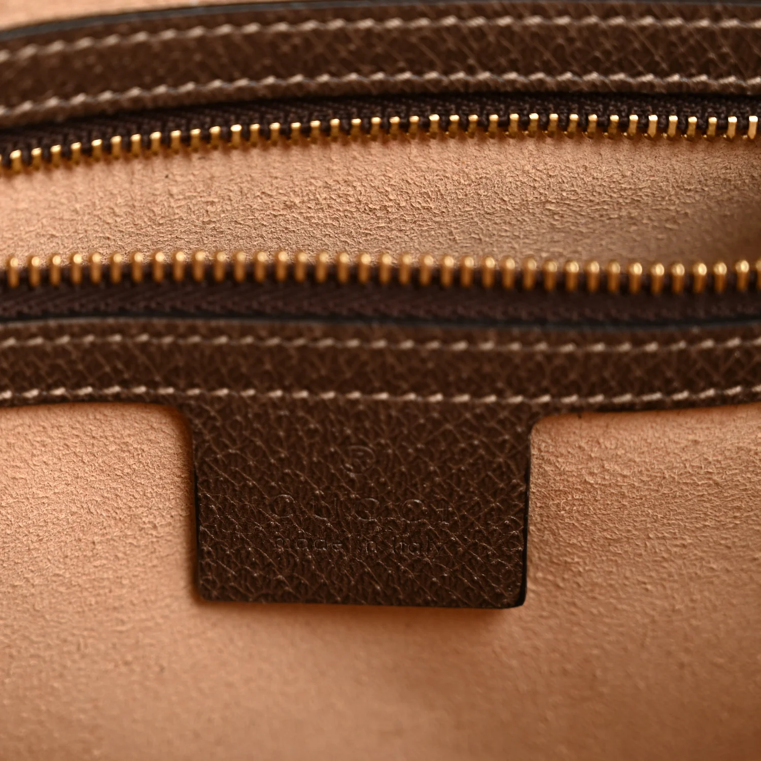 GG Supreme Monogram Web Small Ophidia Shoulder Bag Brown - Image 6