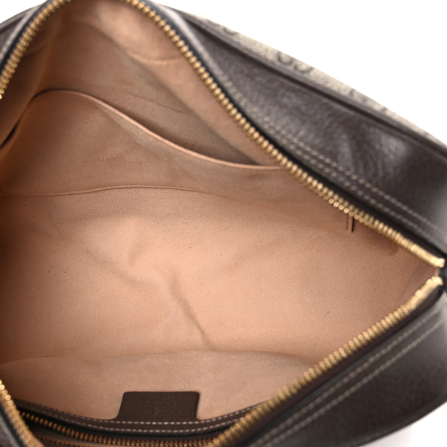 GG Supreme Monogram Web Small Ophidia Shoulder Bag Brown - Image 4